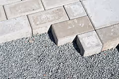 Block paving and interlocking
