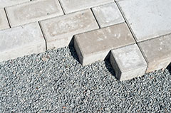 Block paving and interlocking