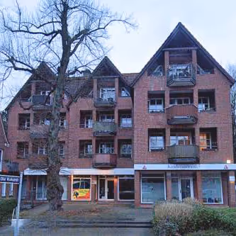 Außenansicht der Praxis in Hamburg Rissen