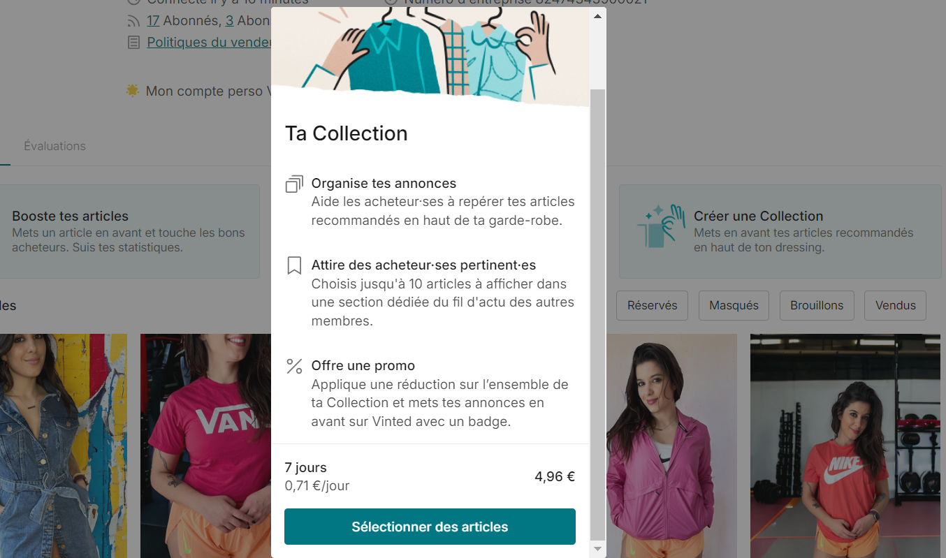 Comment fonctionne la fonctionnalité Collection ?