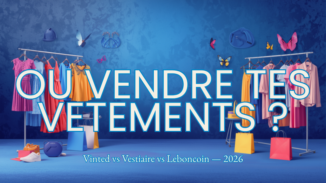 Où vendre ses vêtements : Vinted vs Vestiaire Collective vs Leboncoin