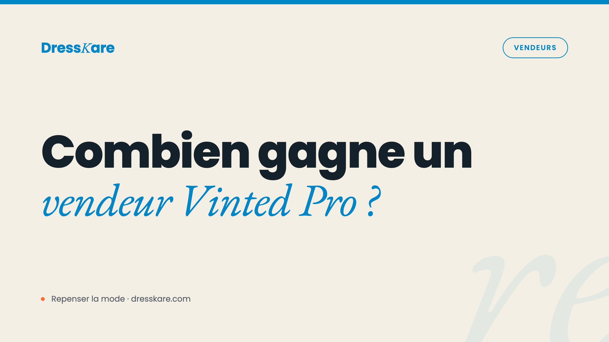 Combien gagne un vendeur Vinted Pro