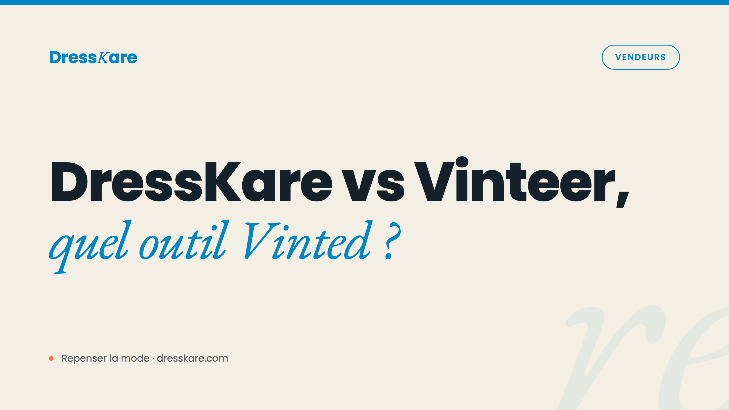 Dresskare vs Vinteer : quel outil pour vendre sur Vinted ?