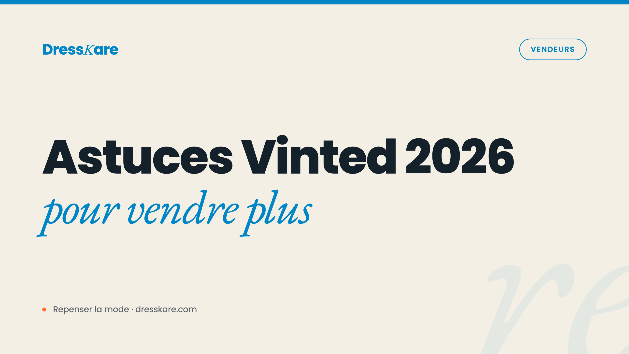 Présentation article Dresskare