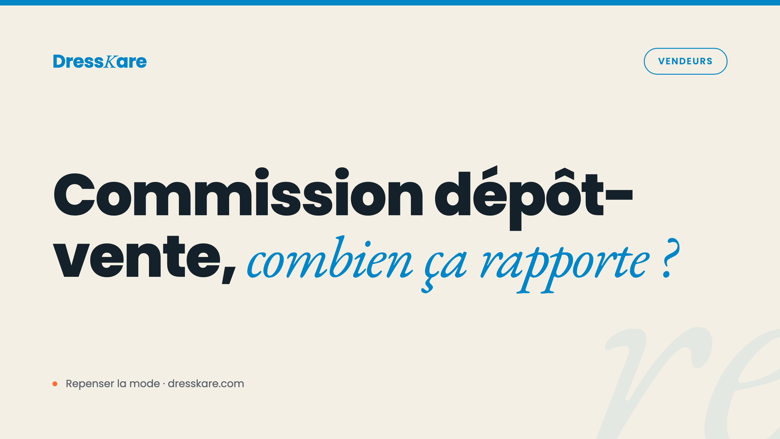 Commission dépôt-vente vêtements : combien gagne-t-on vraiment en 2026 ?