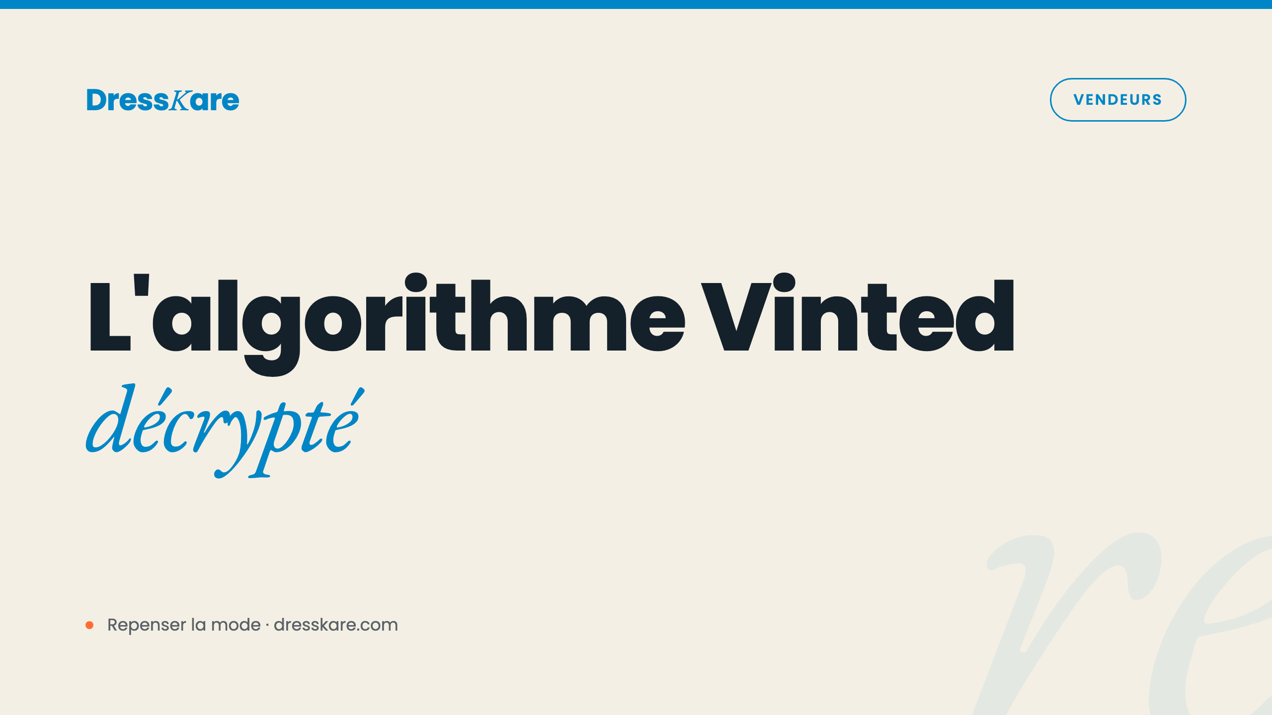 Algorithme Vinted 2026 : publication et republication