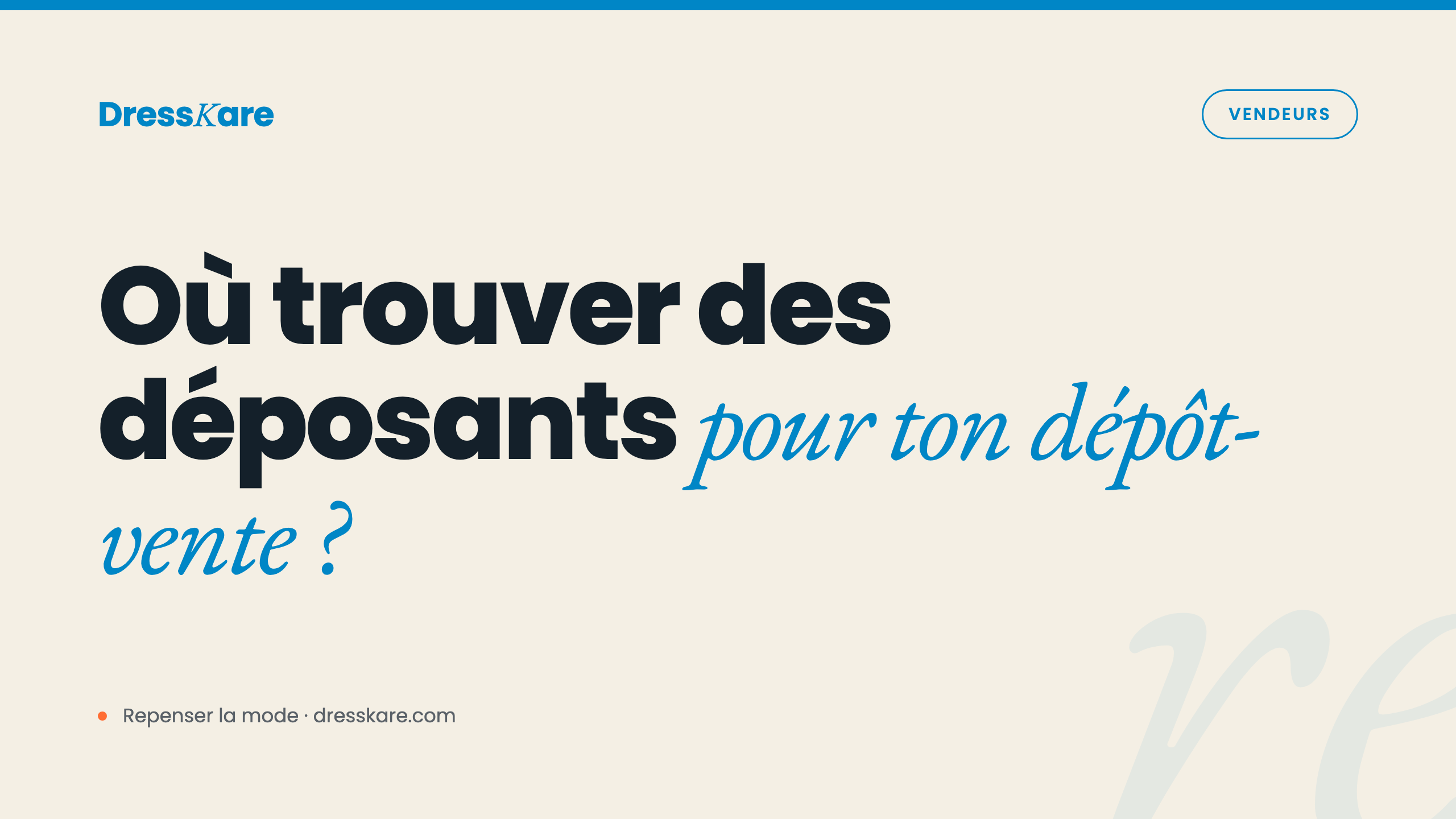 Où trouver des déposants pour son dépôt-vente ?