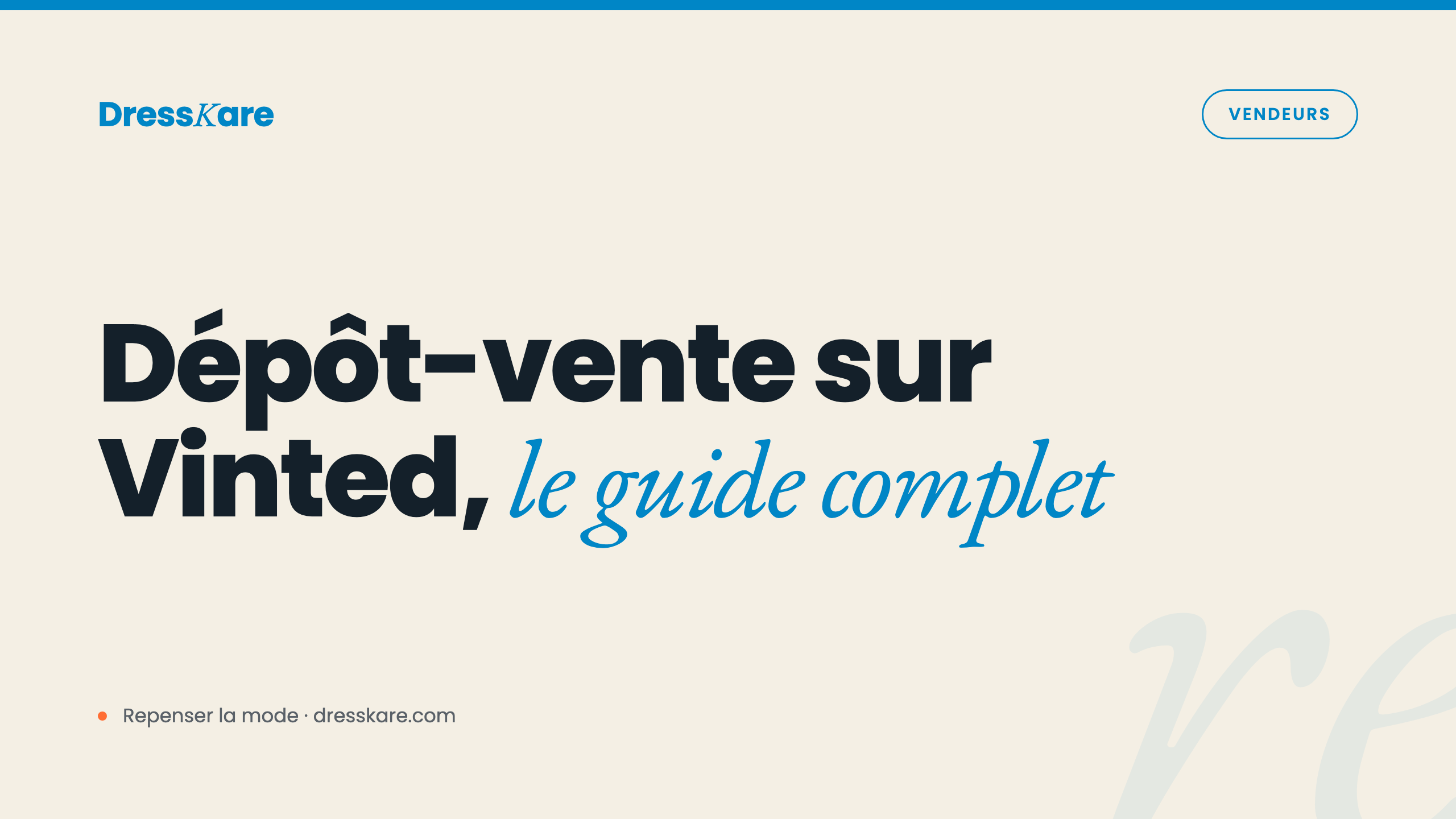 Présentation article Dresskare