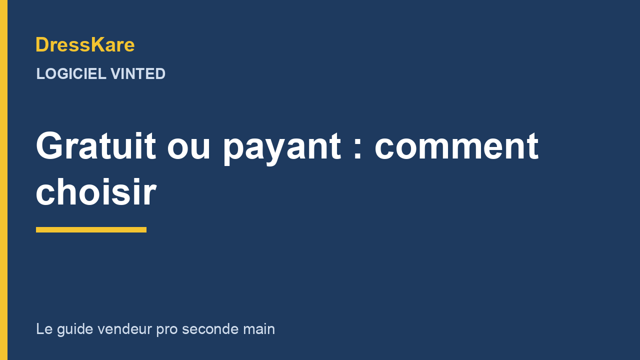Présentation article Dresskare