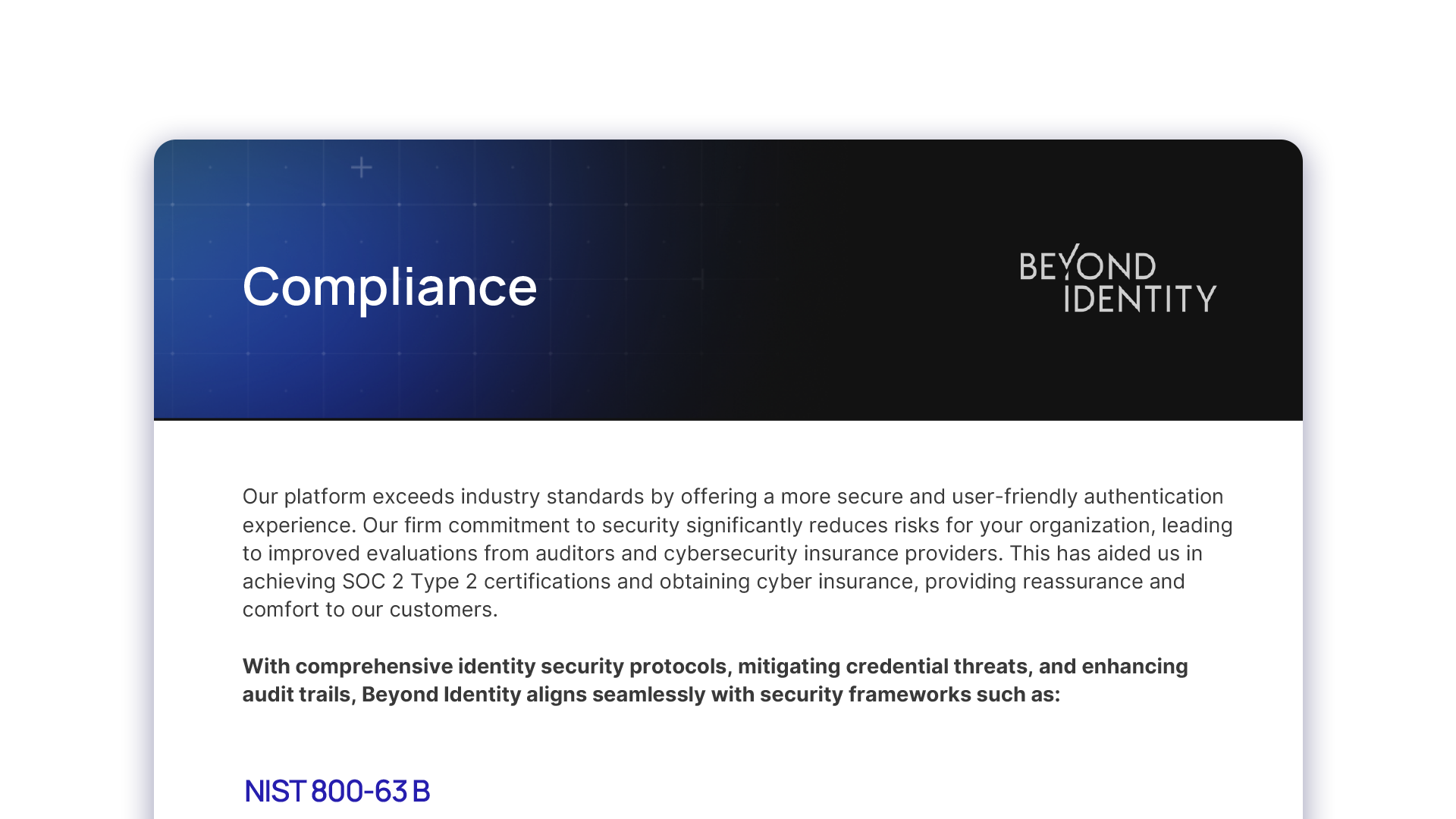 Compliance