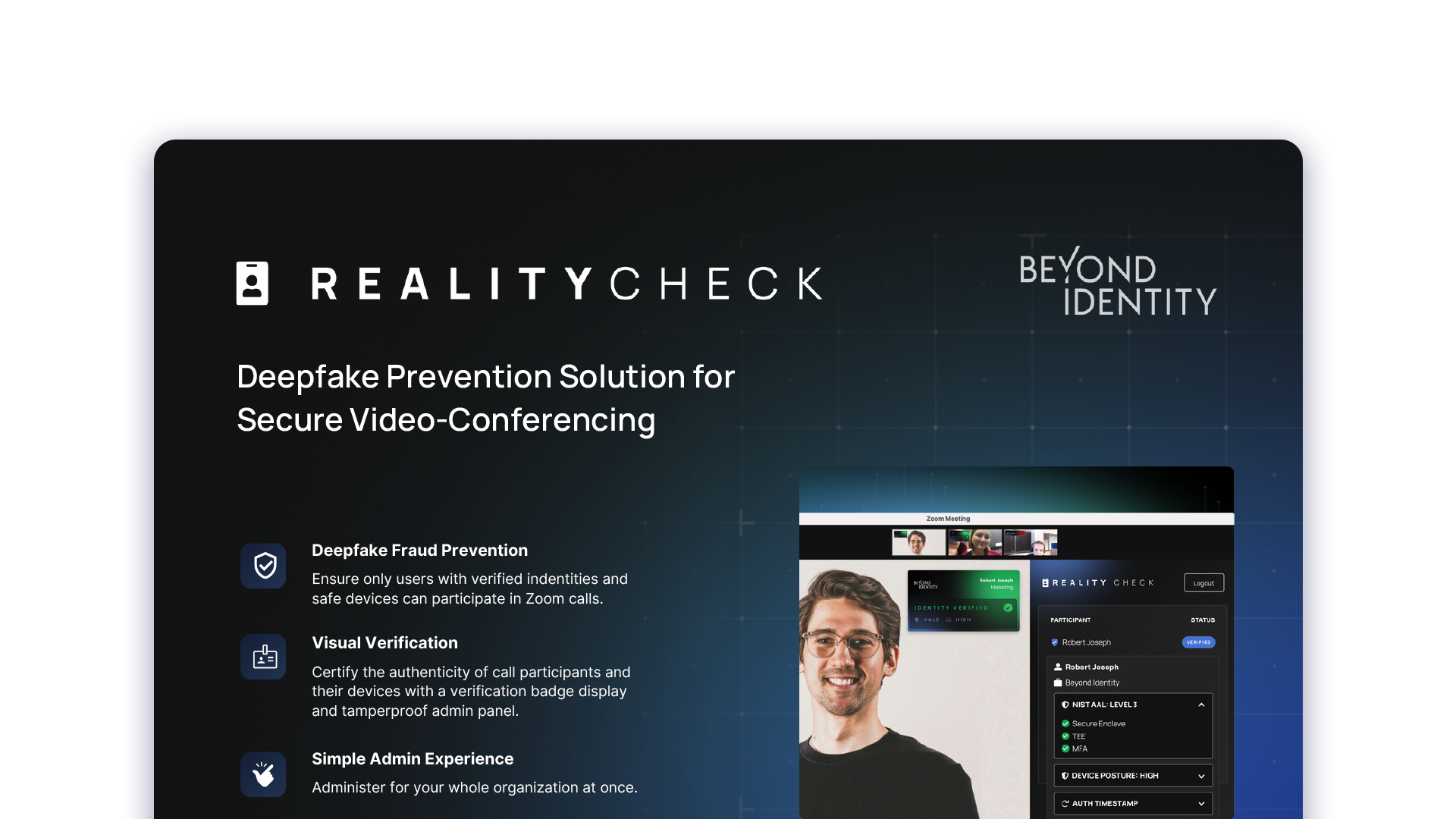 RealityCheck Overview