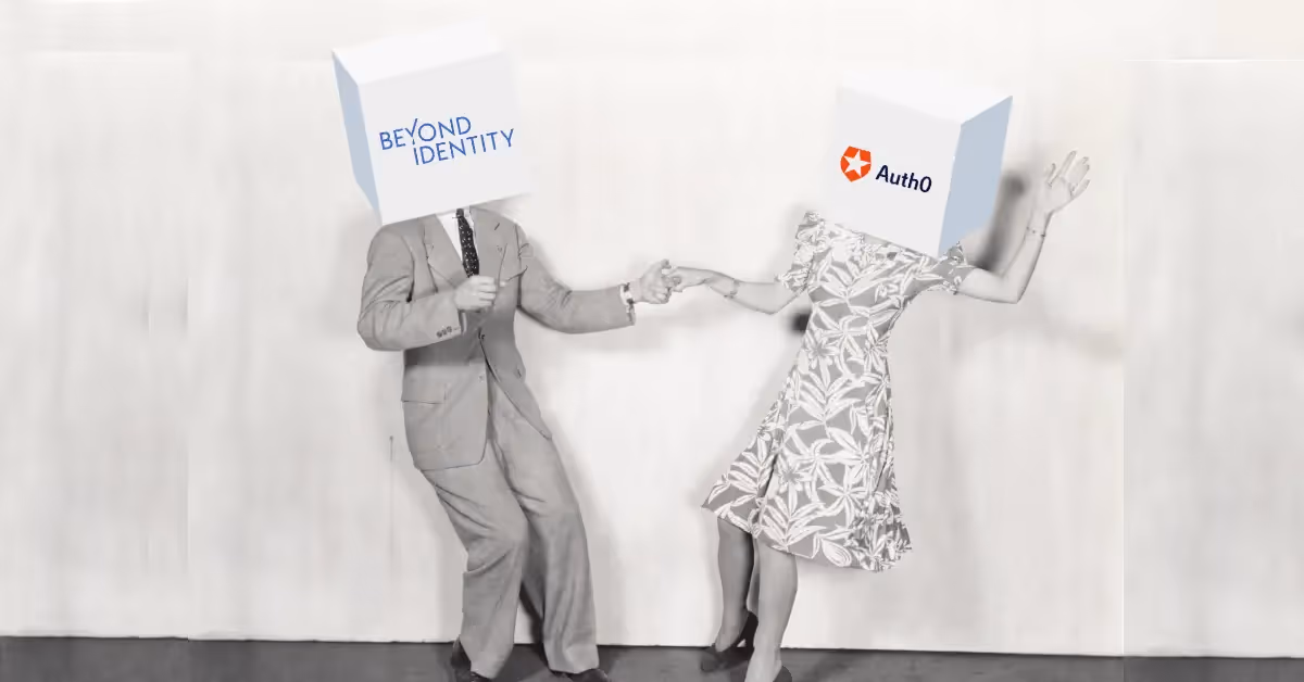 Announcing Beyond Identity’s New Auth0 Integration