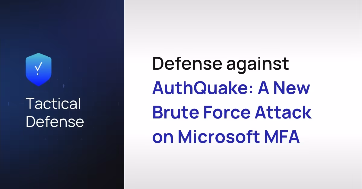 AuthQuake: A New Brute Force Attack on Microsoft MFA
