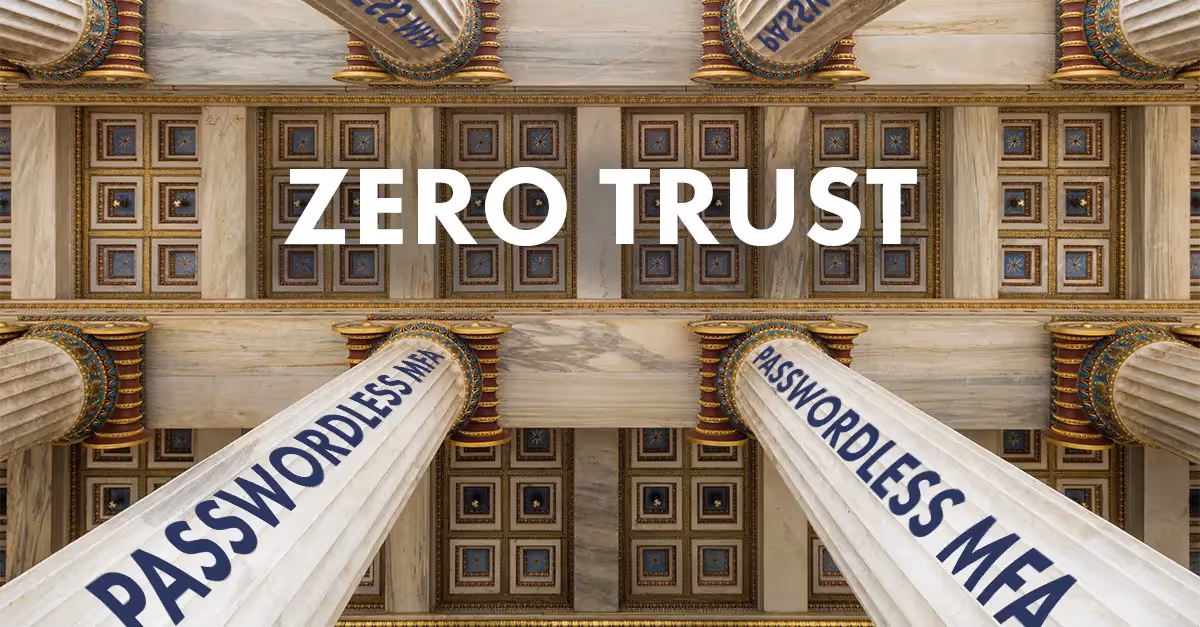 How Passwordless and Unphishable MFA Underpins Zero Trust Initiatives