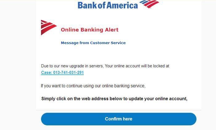 bank scam