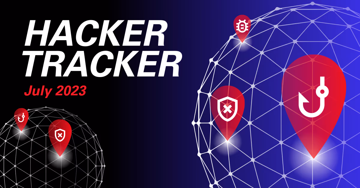 July Hacker Tracker