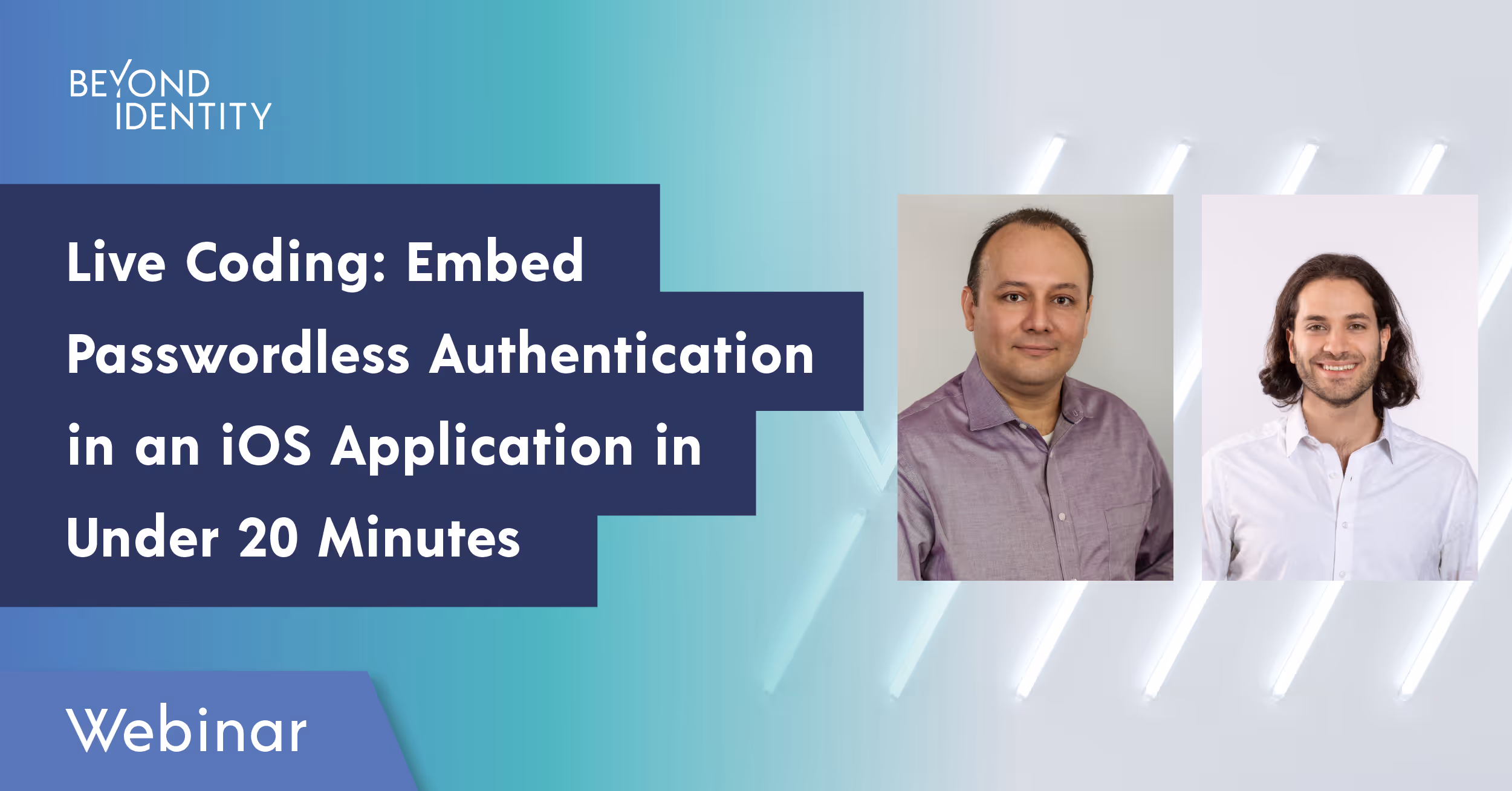 Live Coding: Embed Passwordless Authentication in an iOS Application in Under 20 Minutes