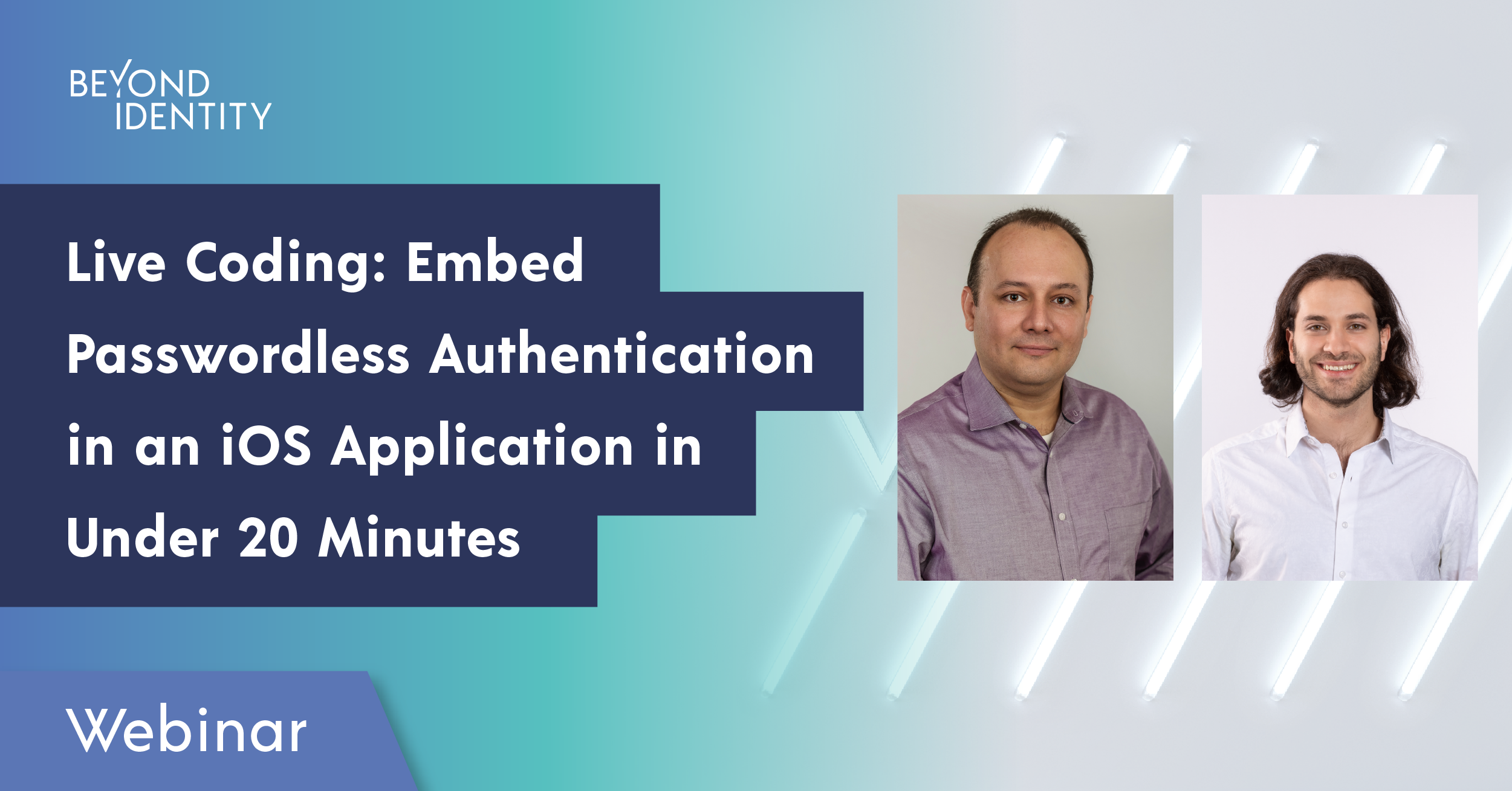 Live Coding: Embed Passwordless Authentication in an iOS Application in Under 20 Minutes