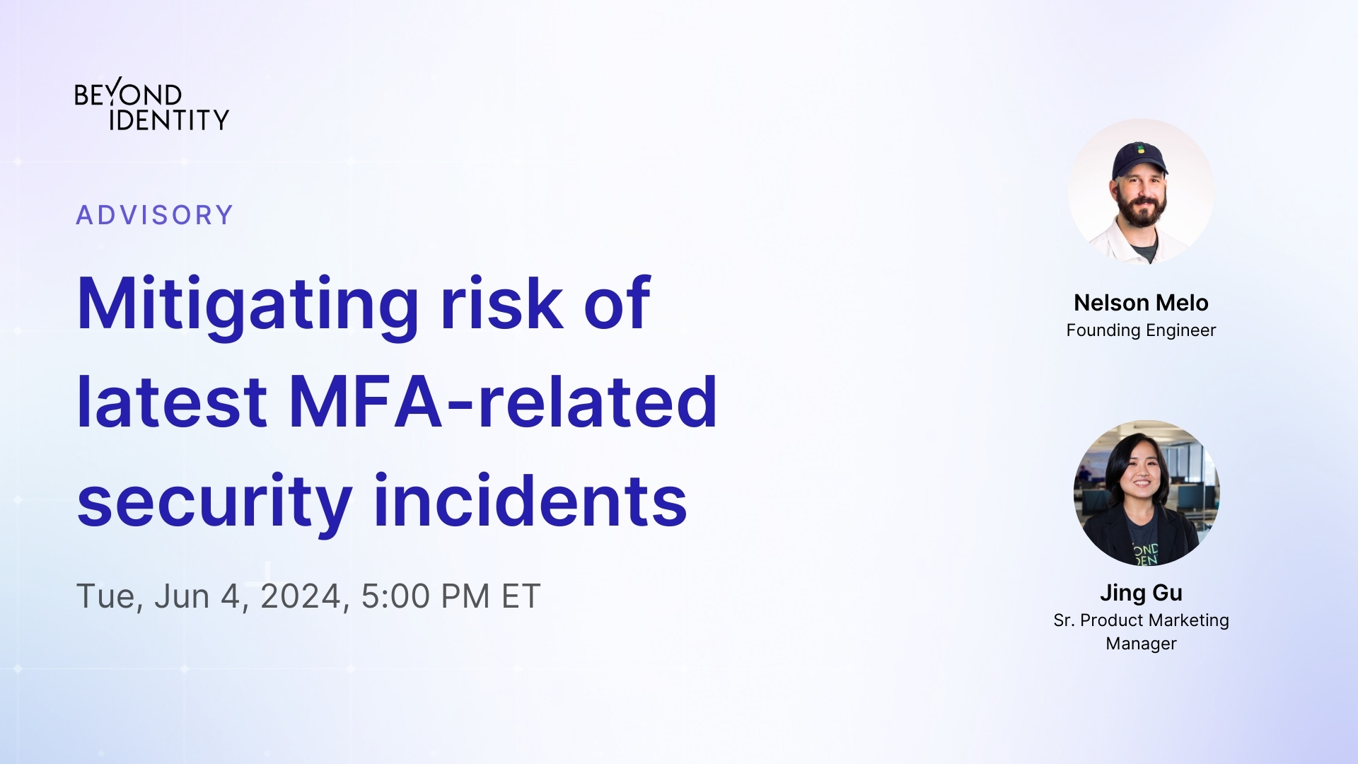 Mitigating risks of MFA-related security incidents