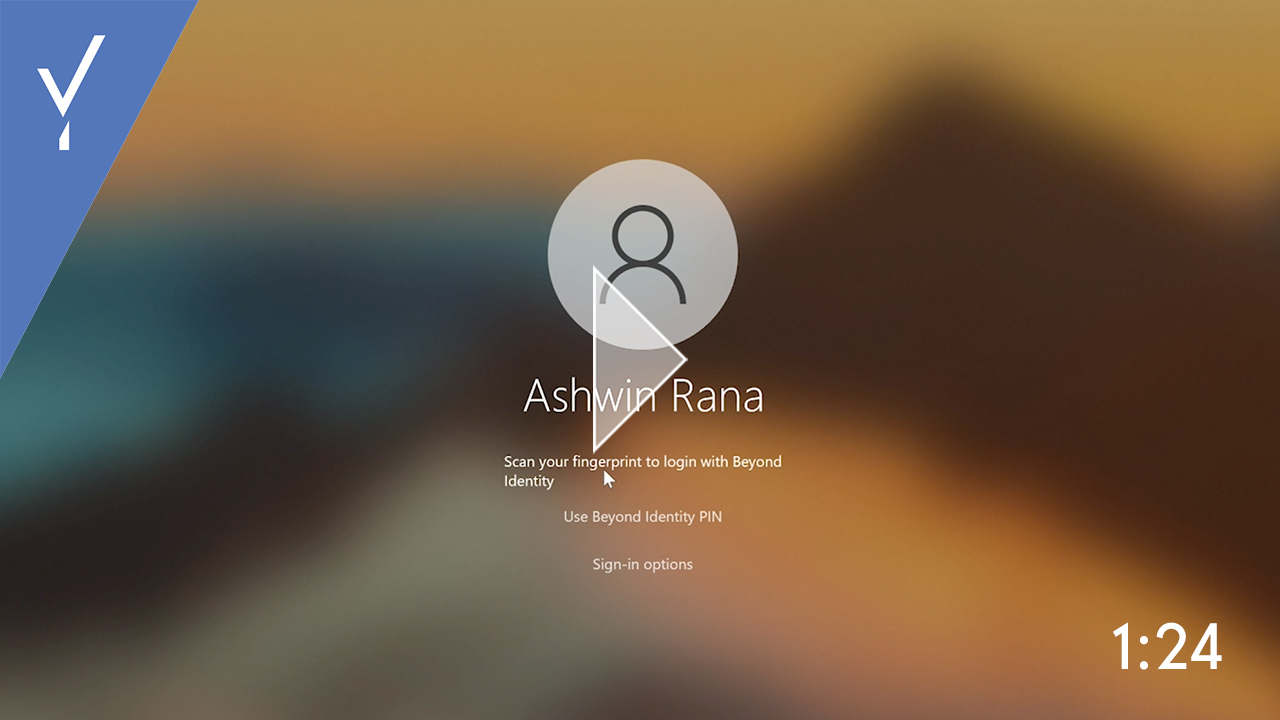 Passwordless Desktop Login