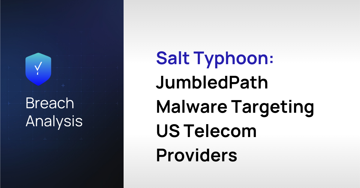 Salt Typhoon: JumbledPath Malware Targeting US Telecom Providers