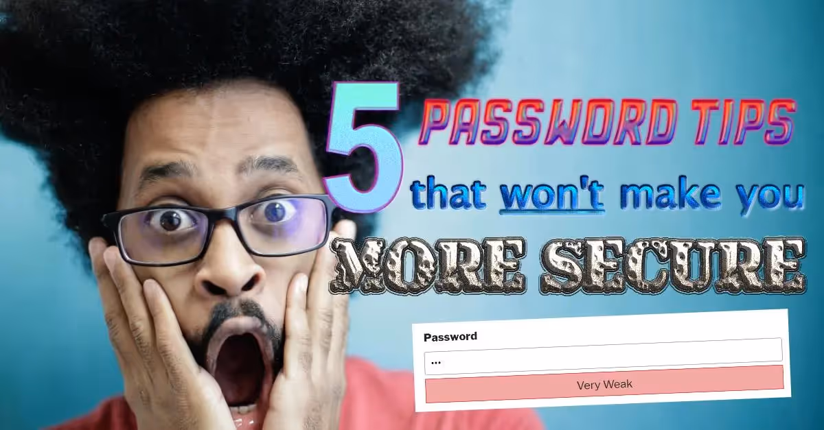 Stop Blaming Users For Their Insecure Passwords