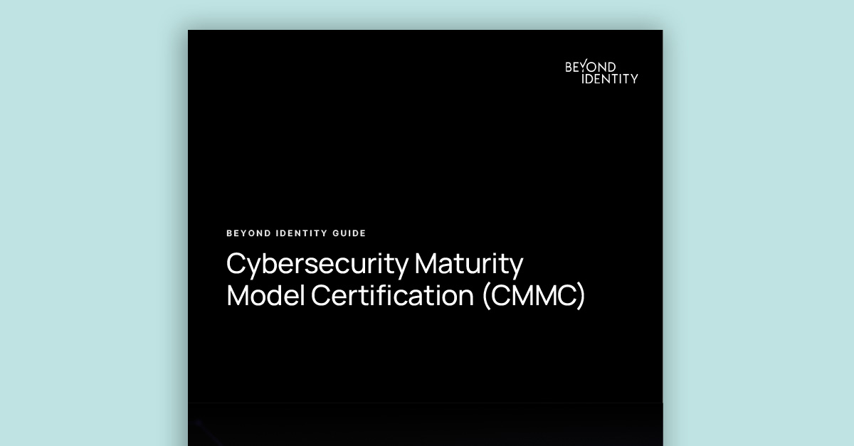 Cybersecurity Maturity Model Certification