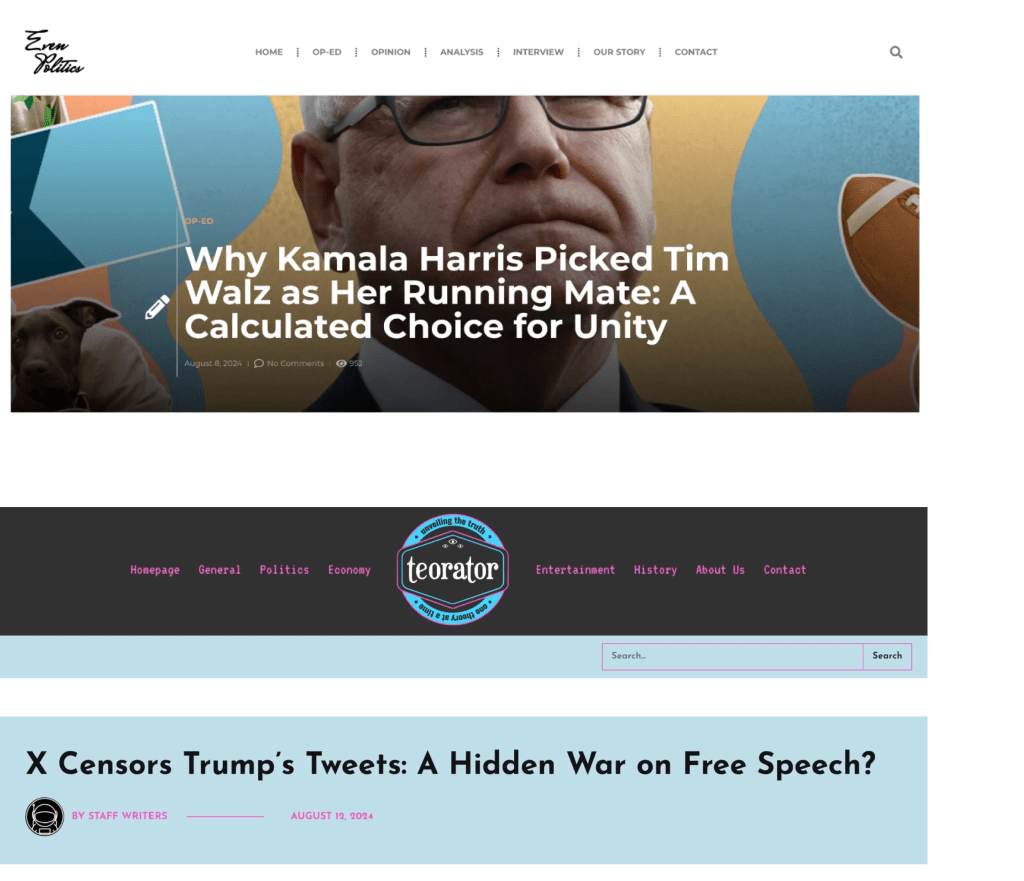 Influence Operation, AI, Artificial Intelligence, Deepfakes, Trump, Donald Trump, Kamala Harris, Harris, U.S. Presidential Candidates, Influence Operations, Influence Ops, Iran, Iranians, ODNI, FBI, CISA, disinformation, misinformation