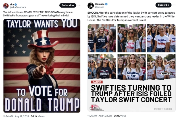 Influence Operation, AI, Artificial Intelligence, Deepfakes, Trump, Donald Trump, Kamala Harris, Harris, U.S. Presidential Candidates, Influence Operations, Influence Ops, Iran, Iranians, ODNI, FBI, CISA, disinformation, misinformation