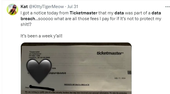 Ticketmaster Data Breach