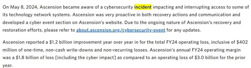 Ascension Health data breach