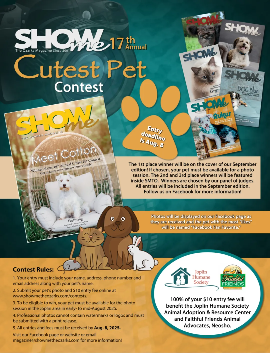 17th Annual Pet Contest