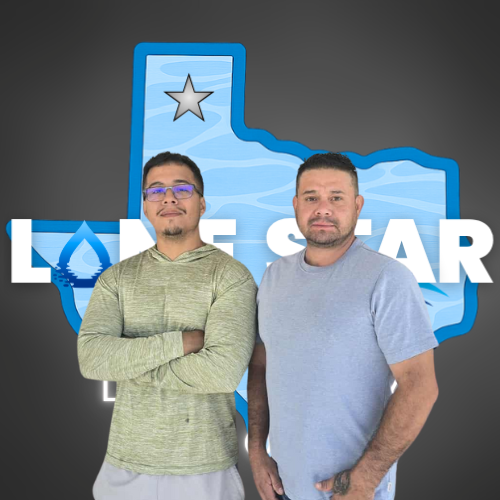 Joel and Ernesto Ramirez of Lone Star Luxury Pools, a pool construction company located in Amarillo Texas
