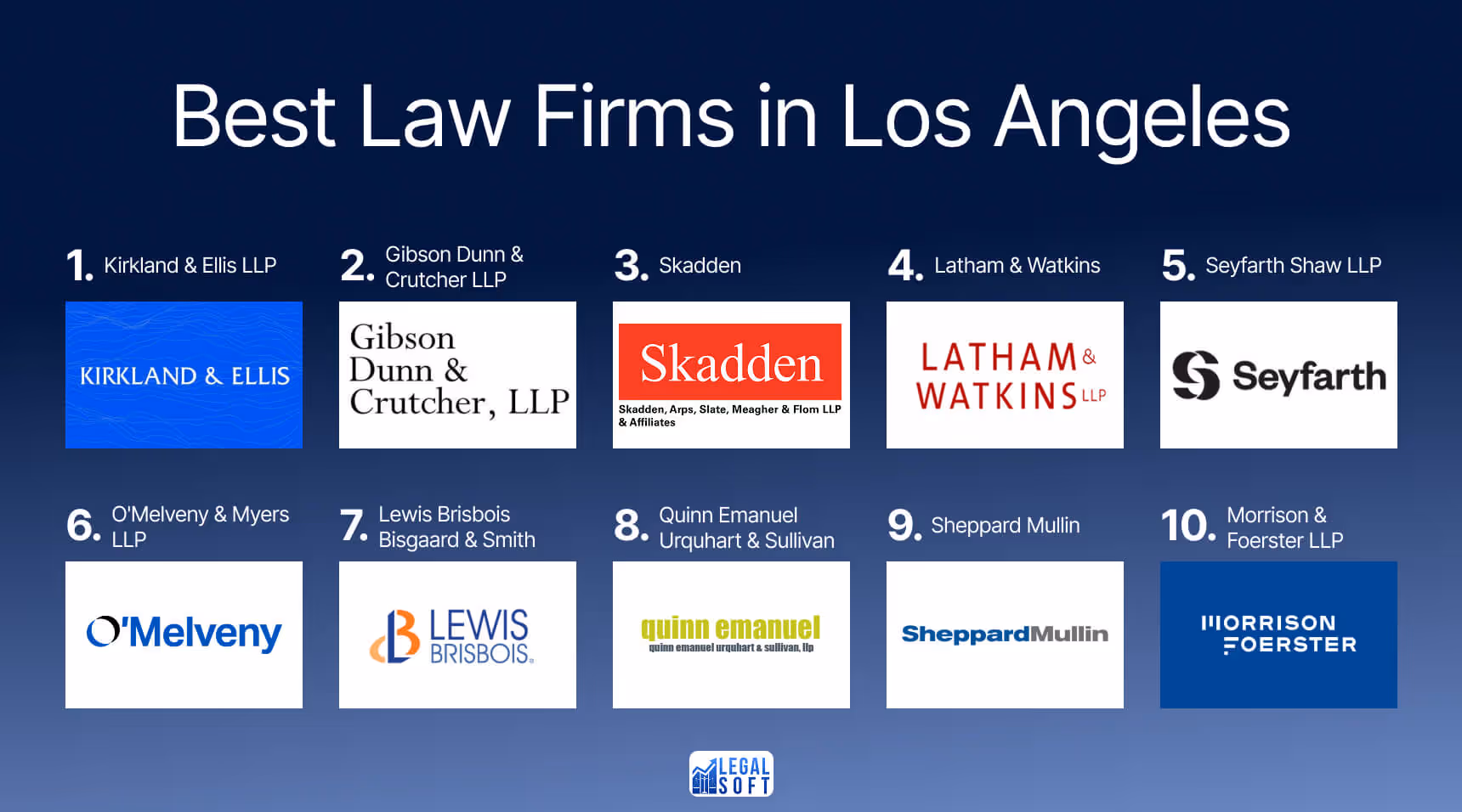 Best law firms in los angeles list