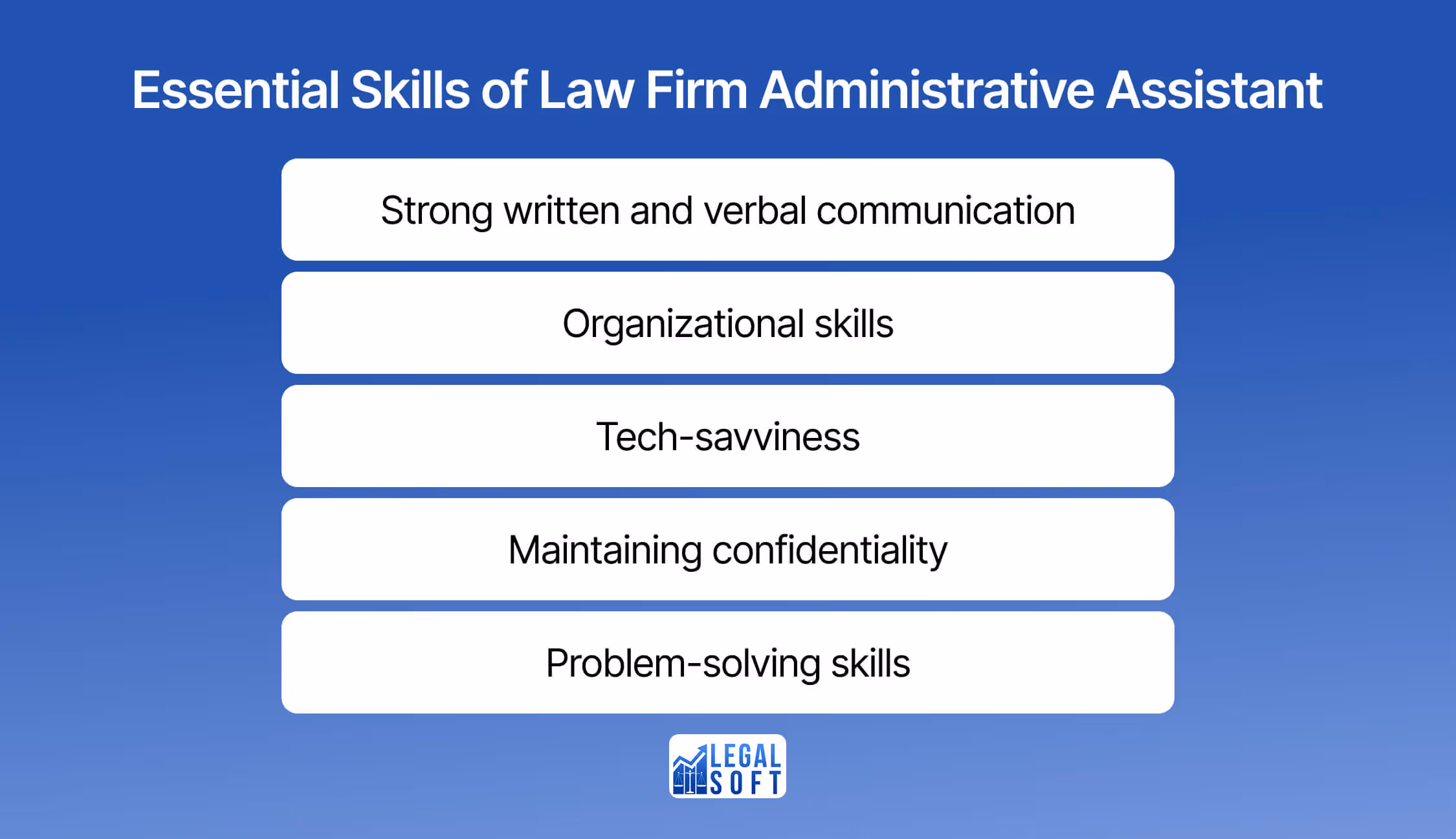 Essential skills of law firm administrative assistant