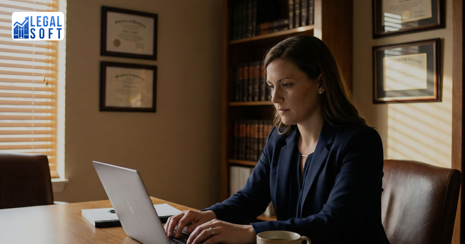 law office administrative assistant handling document filing