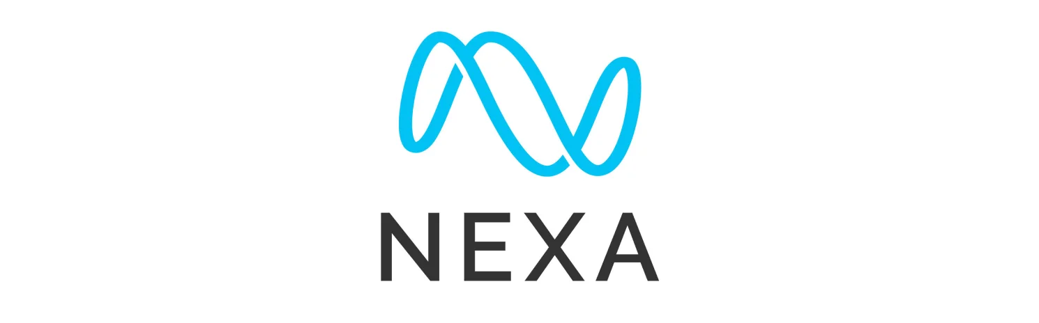 Nexa receptionist logo brand
