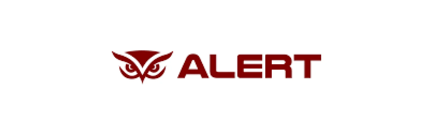 Alert communications logo brand