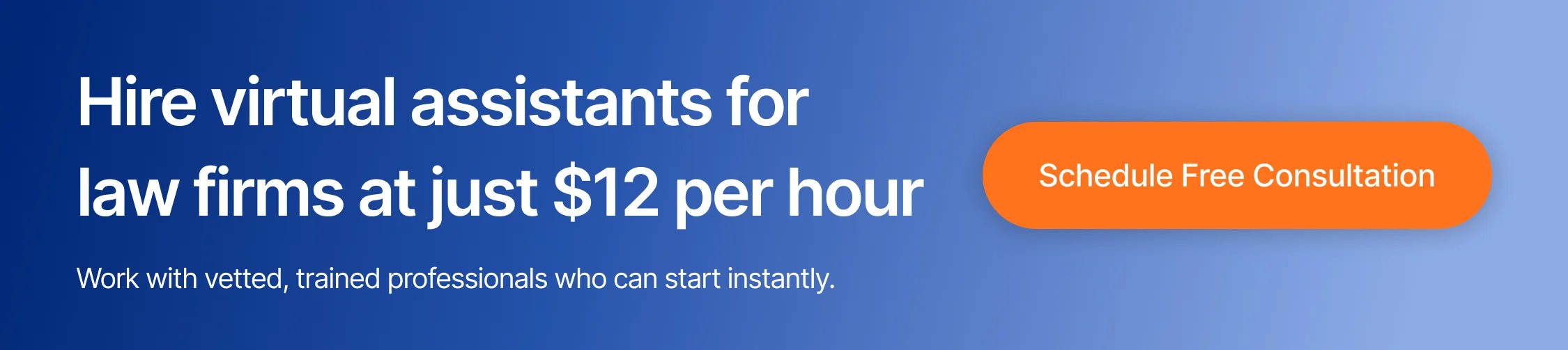 Work with legal professionals proficient in AI