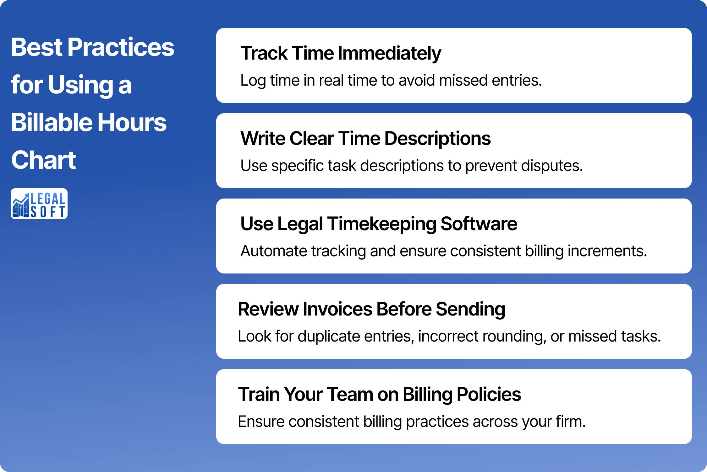 billable hours chart best practices for attorneys
