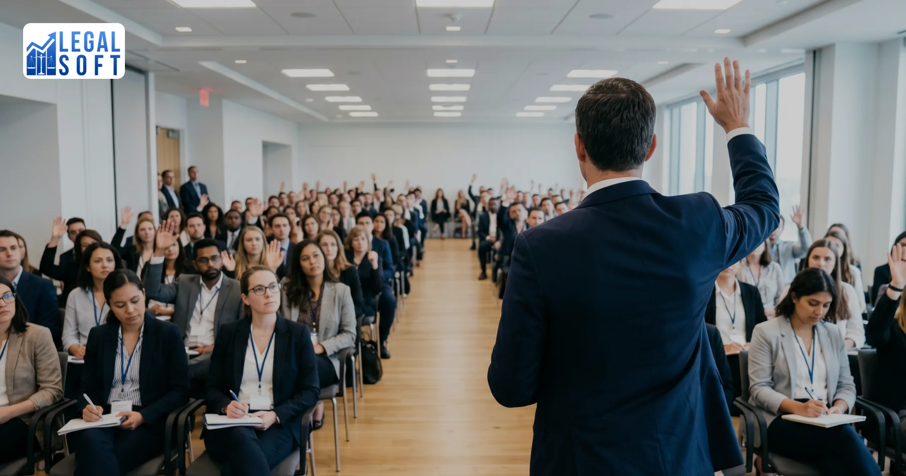 attorney participating in a legal professional engagement
