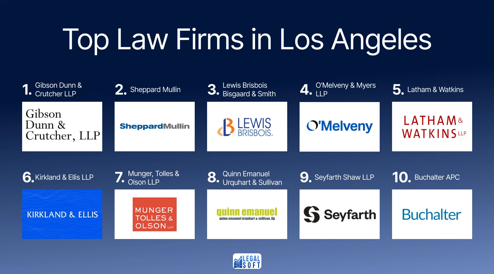 Top law firms in los angeles list