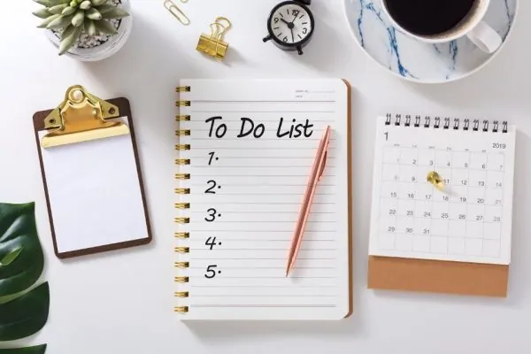 Week of the Wedding “To Do” Checklist