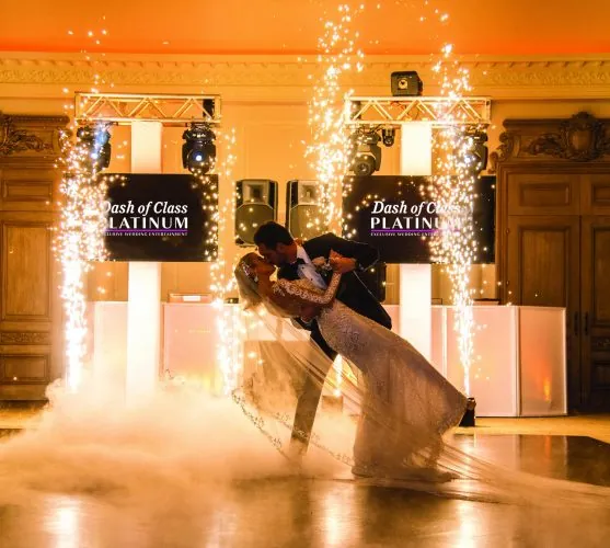 Give your wedding a different vibe from all the others with professional & elegant Special Effects.