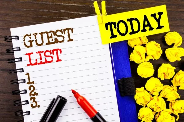 Trimming your Wedding Guest List with Minimal Drama