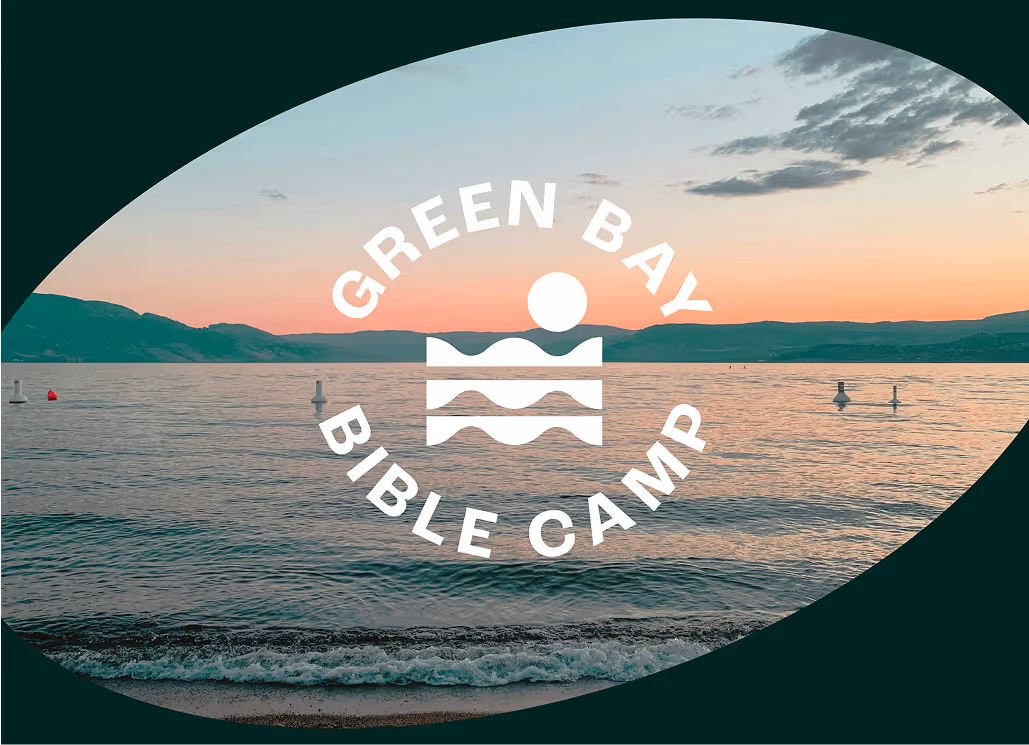 The 'Green Bay Bible Camp' logo