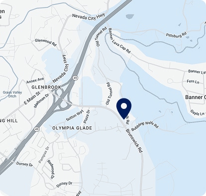 Grass Valley branch location map