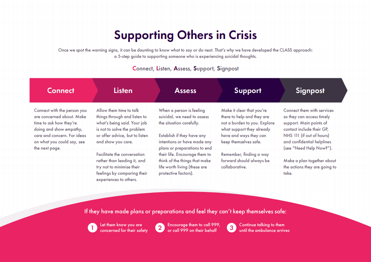 How to support a colleague in crisis