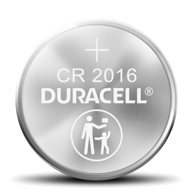 CR 2016 Lithium Coin Battery with Bitter Coating