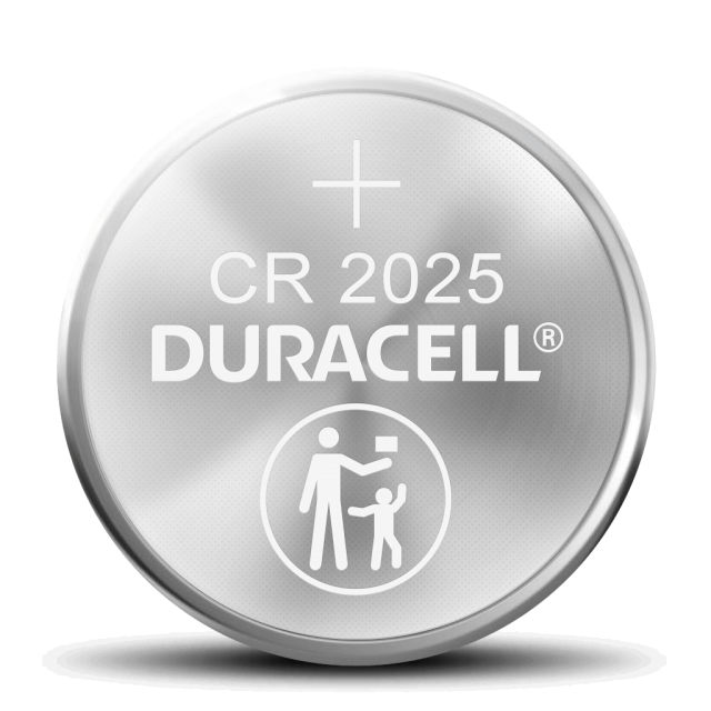 CR 2025 Lithium Coin Battery with Bitter Coating